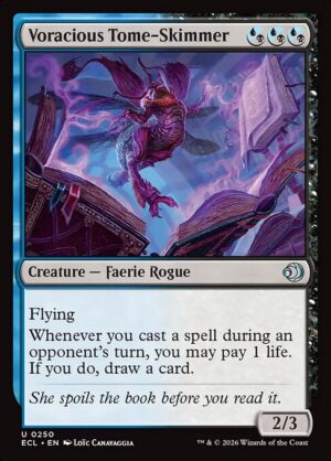 Voracious Tome-Skimmer - Foil<br /><span class="collector-number">Collector No. 250</span>