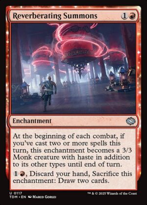 Reverberating Summons<br /><span class="collector-number">Collector No. 117</span>