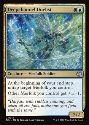 Deepchannel Duelist - Foil<br /><span class="collector-number">Collector No. 213</span>