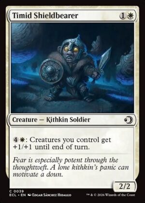 Timid Shieldbearer<br /><span class="collector-number">Collector No. 39</span>