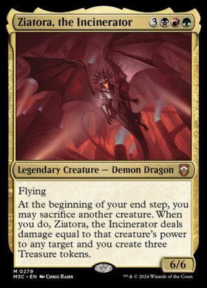 Ziatora, the Incinerator<br /><span class="collector-number">Collector No. 279</span>