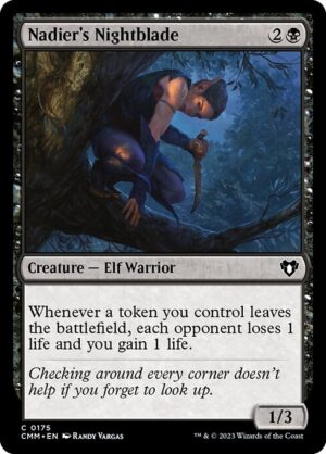 Nadier's Nightblade - Foil<br /><span class="collector-number">Collector No. 175</span>