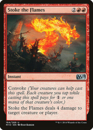 Stoke the Flames<br /><span class="collector-number">Collector No. 164</span>