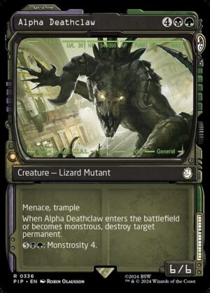 Alpha Deathclaw<br /><span class="collector-number">Collector No. 336</span>