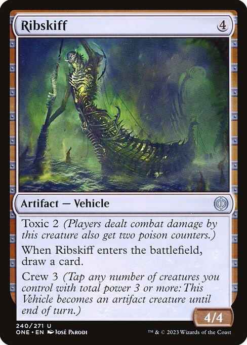 Ribskiff - Foil<br /><span class="collector-number">Collector No. 240</span>