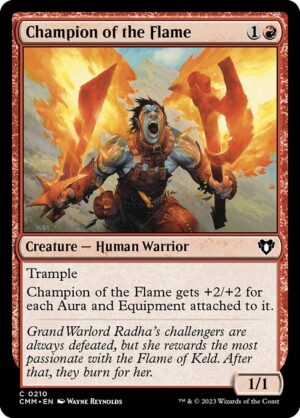 Champion of the Flame<br /><span class="collector-number">Collector No. 210</span>