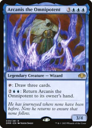 Arcanis the Omnipotent<br /><span class="collector-number">Collector No. 39</span>