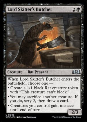 Lord Skitter's Butcher<br /><span class="collector-number">Collector No. 99</span>