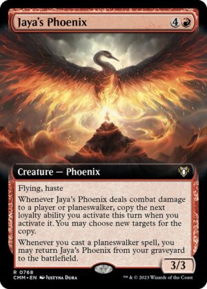 Jaya's Phoenix - Foil<br /><span class="collector-number">Collector No. 768</span>