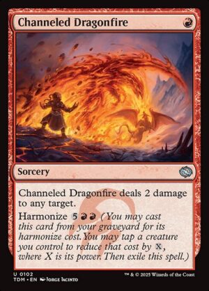 Channeled Dragonfire<br /><span class="collector-number">Collector No. 102</span>