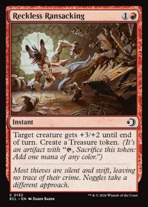 Reckless Ransacking<br /><span class="collector-number">Collector No. 152</span>