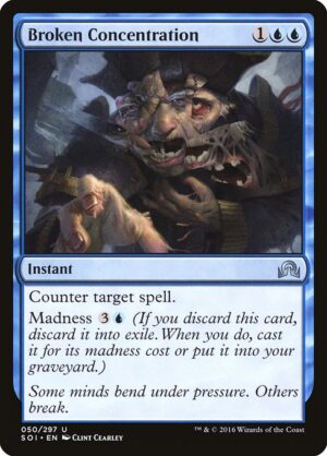 Broken Concentration<br /><span class="collector-number">Collector No. 50</span>