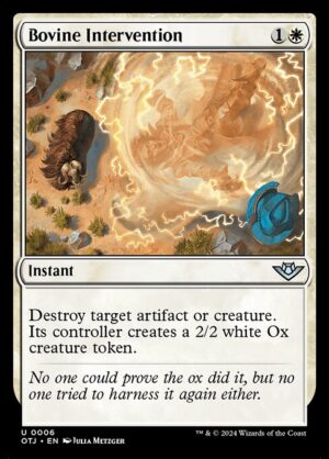 Bovine Intervention<br /><span class="collector-number">Collector No. 6</span>