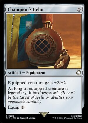 Champion's Helm - Foil<br /><span class="collector-number">Collector No. 228</span>