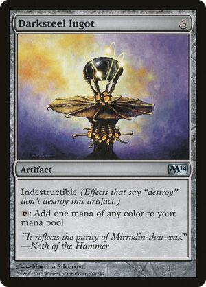 Darksteel Ingot<br /><span class="collector-number">Collector No. 207</span>