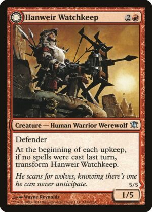 Hanweir Watchkeep // Bane of Hanweir<br /><span class="collector-number">Collector No. 145</span>