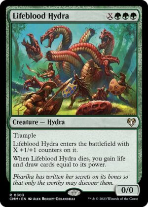 Lifeblood Hydra - Foil<br /><span class="collector-number">Collector No. 303</span>