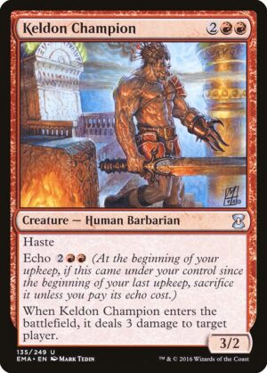 Keldon Champion<br /><span class="collector-number">Collector No. 135</span>