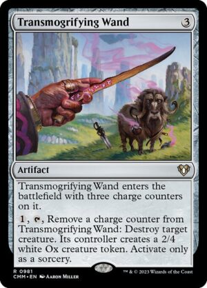 Transmogrifying Wand<br /><span class="collector-number">Collector No. 981</span>