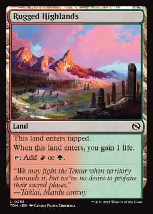 Rugged Highlands<br /><span class="collector-number">Collector No. 265</span>