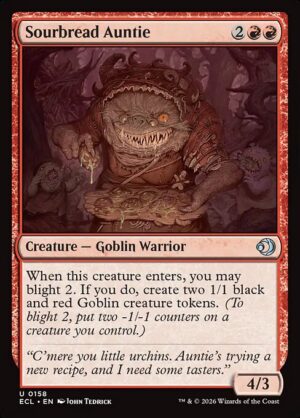 Sourbread Auntie<br /><span class="collector-number">Collector No. 158</span>