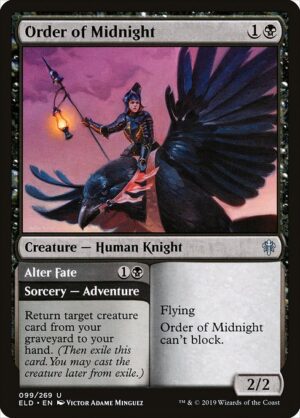 Order of Midnight // Alter Fate<br /><span class="collector-number">Collector No. 99</span>