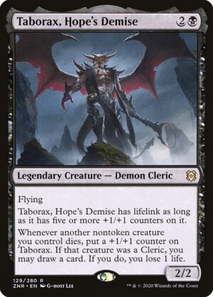 Taborax, Hope's Demise - Foil<br /><span class="collector-number">Collector No. 129</span>