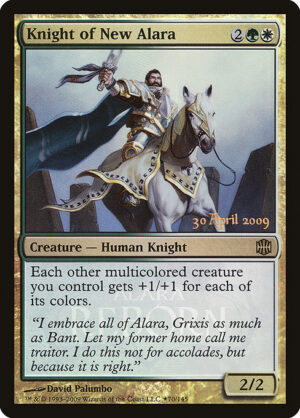 Knight of New Alara - Foil<br /><span class="collector-number">Collector No. 70★</span>