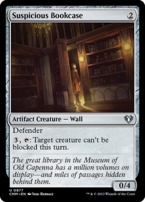 Suspicious Bookcase<br /><span class="collector-number">Collector No. 977</span>