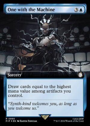 One with the Machine Surge - Foil<br /><span class="collector-number">Collector No. 990</span>