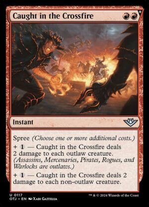 Caught in the Crossfire<br /><span class="collector-number">Collector No. 117</span>