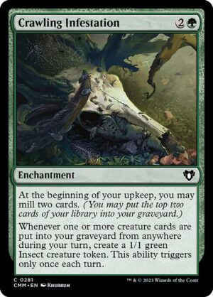 Crawling Infestation<br /><span class="collector-number">Collector No. 281</span>