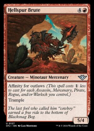 Hellspur Brute - Foil<br /><span class="collector-number">Collector No. 127</span>