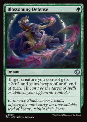 Blossoming Defense - Foil<br /><span class="collector-number">Collector No. 167</span>