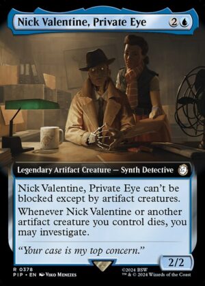Nick Valentine, Private Eye<br /><span class="collector-number">Collector No. 378</span>