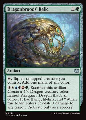 Dragonbroods' Relic<br /><span class="collector-number">Collector No. 140</span>