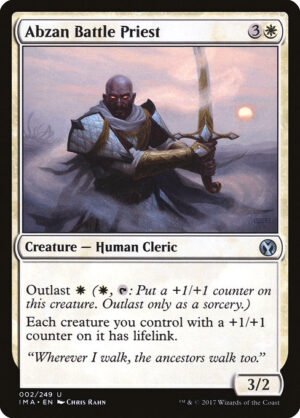 Abzan Battle Priest<br /><span class="collector-number">Collector No. 2</span>
