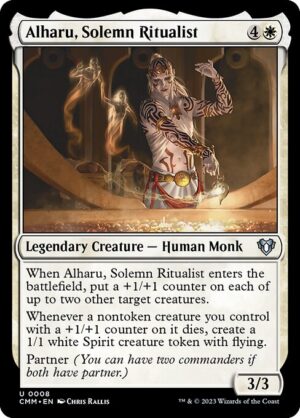 Alharu, Solemn Ritualist<br /><span class="collector-number">Collector No. 8</span>