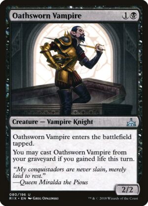 Oathsworn Vampire<br /><span class="collector-number">Collector No. 80</span>