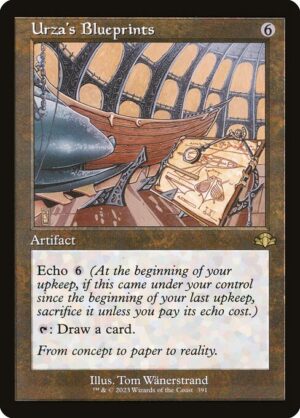 Urza's Blueprints<br /><span class="collector-number">Collector No. 391</span>