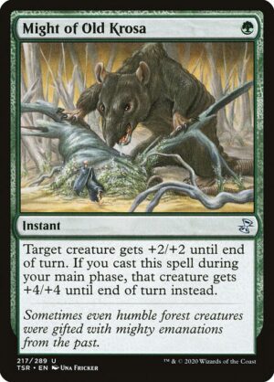 Might of Old Krosa<br /><span class="collector-number">Collector No. 217</span>