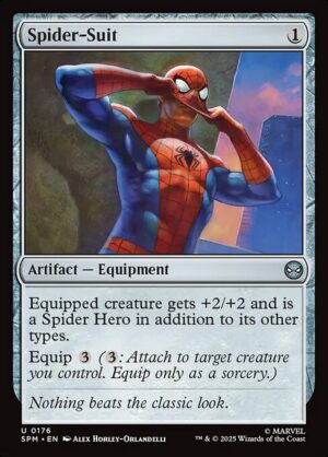 Spider-Suit - Foil<br /><span class="collector-number">Collector No. 176</span>