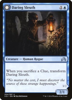 Daring Sleuth // Bearer of Overwhelming Truths<br /><span class="collector-number">Collector No. 54</span>