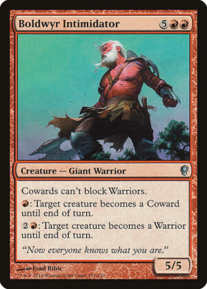 Boldwyr Intimidator<br /><span class="collector-number">Collector No. 137</span>