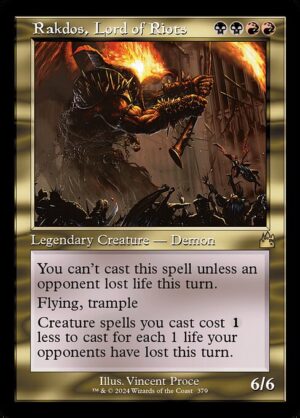 Rakdos, Lord of Riots<br /><span class="collector-number">Collector No. 379</span>