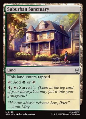 Suburban Sanctuary - Foil<br /><span class="collector-number">Collector No. 185</span>
