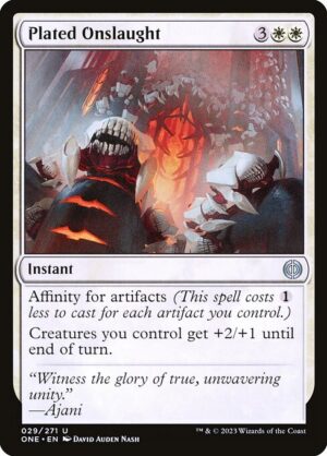 Plated Onslaught<br /><span class="collector-number">Collector No. 29</span>