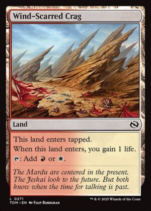 Wind-Scarred Crag<br /><span class="collector-number">Collector No. 271</span>