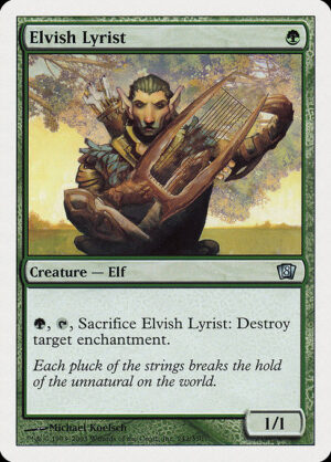 Elvish Lyrist<br /><span class="collector-number">Collector No. 242</span>