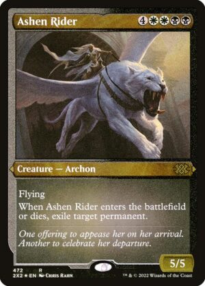 Ashen Rider - Etched<br /><span class="collector-number">Collector No. 472</span>